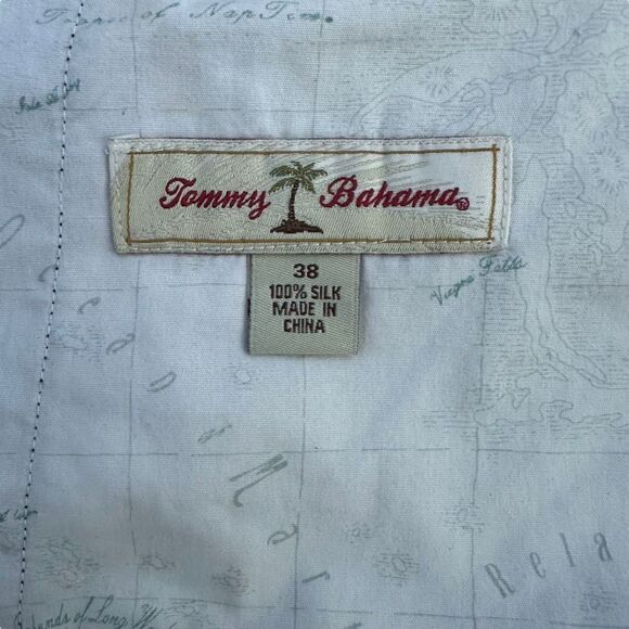 Tommy Bahama ~ Mens Black Silk Shorts ~ size 38 ~ dry cleaned and ready to wear - Picture 8 of 11